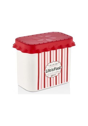 Çizgili Erzak Kabı 14 L Çok Renkli