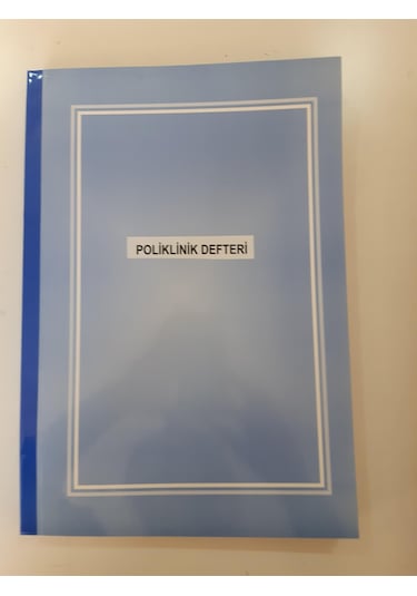 Poliklinik-Protokol Defteri 28x40 cm 200 sayfa