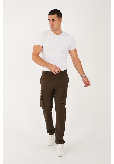 Camp528 Outdoor Tactical Su İticili Likralı Yazlık Erkek Taktik Pantolon Haki