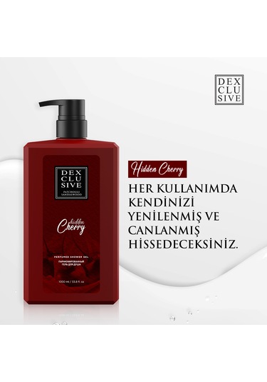 Dexclusive Duş Jeli Hidden Cherry 1000 Ml