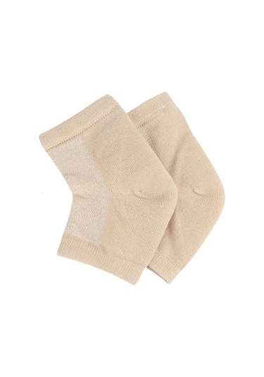 Vkemall Terlik İçi Jel Destekli Topuk Çorabı - Nefes Alan, Kaymayan Ve Çatlama Önleyici