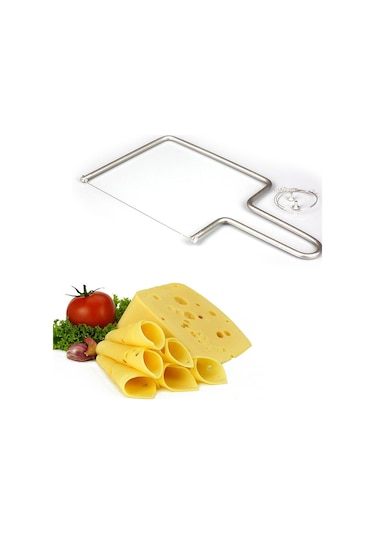 Buffer Telli Peynir Dilimleyici Peynir Testeresi Gümüş