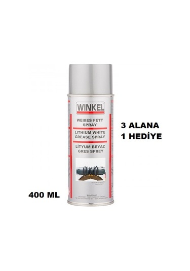 Winkel Lityum Beyaz Gres Sprey 400 Ml