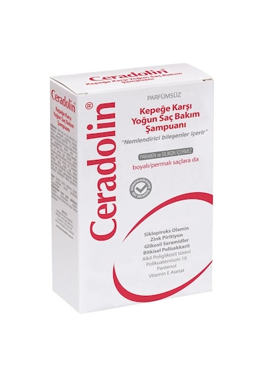 Ceradolin Kepeğe Karşı Yoğun Saç Bakım Şampuanı 300 ML