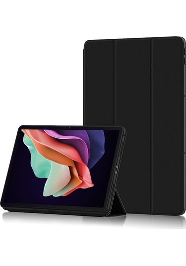 Didadodo Lenovo Tab P11 Gen 2 Stand Kılıfı, Yumuşak Pu Deri Tkılıf Arka Kapak