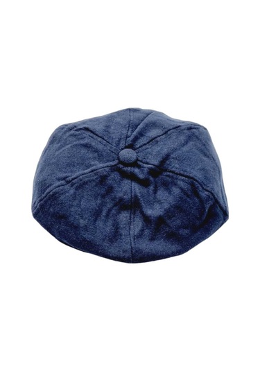 Uniquetrenders Kadın Arkadan Lastikli Kışlık Baretta Şapka Lacivert