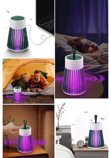 River World Şarjlı Uv Işıklı Sinek Öldürücü Ve Gece Lambası