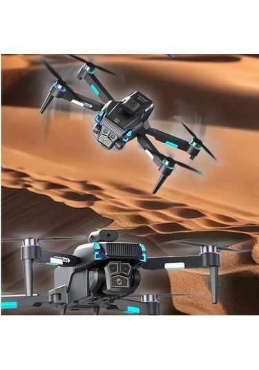 D9 Drone,fırçasız Motorlu,90 Elektrikli Kamera, Tek Tuş Kalkış İniş Led Işıklı 4k Akıllı Drone-1475