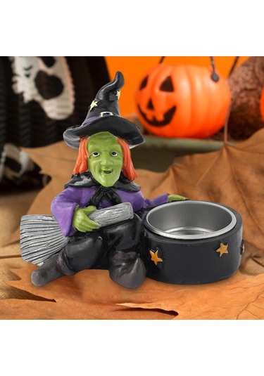 Suntek Cadılar Bayramı Mumluk Pratik Parti 11cmx6,3cmx9cm