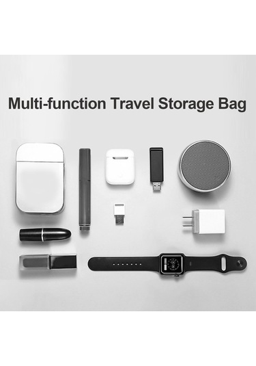 Youtek Erkekler İçin Çok Fonksiyonlu Mini Çanta - Eva Kabuk, Dayanıklı, Suya Dayanıklı, Elle/torba Kullanıma Uygun Siyah Siyah