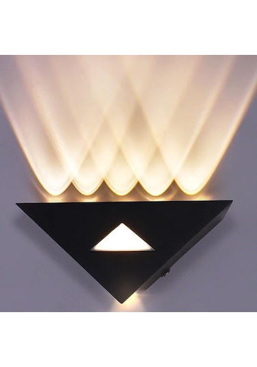 Ip Duvar Apliği Dekoratif Açık Dış Alan Mekan Lamba Aydınlatma Işık Su Geçirmez Bahçe Led Modern Doğal Beyaz A-ıpd-5167 Beyaz