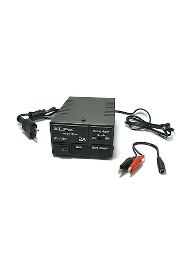 Alpa 452521586 6V - 12V  2A Akü Şarj Cihazı