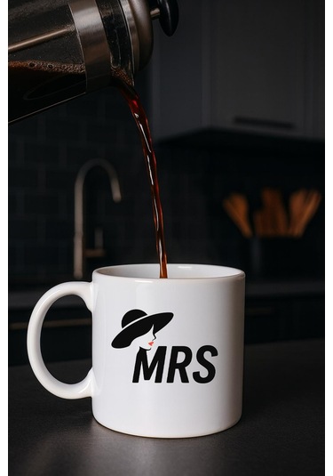 Sevgili Aşk Çift Kupa Bardak 2 Adet Sarı