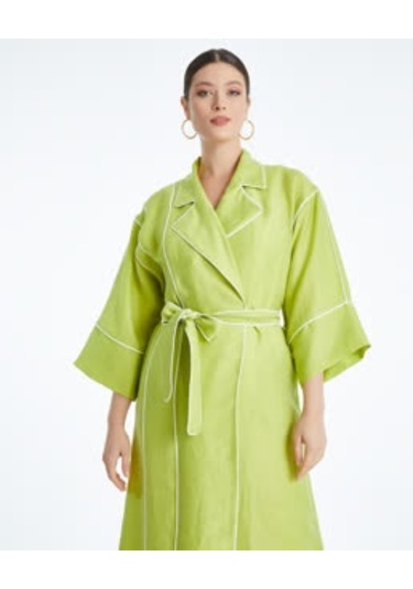 Kadın Biyeli Kap - Bağlama Kemer Detaylı - Modern Ve Şık - Günlük Ve Özel Günlerde Kullanım İçin Kap Fıstık Yeşil Kadın Biyeli Kap - Bağlama Kemer Detaylı - Modern Ve Şık - Günlük Ve Özel Günlerde Kullanım İçin Kap Fıstık Yeşil