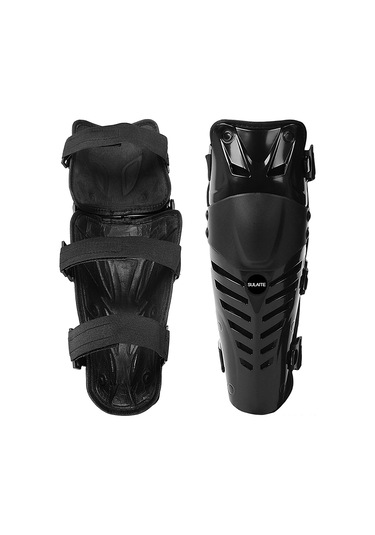 Wezone Motorsiklet Dizlikleri - Pe+eva Malzeme, Hafif Ve Dayanıklı Diz Koruyucu Siyah