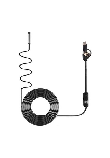 Flybuy An100 3'lü Endüstriyel Endoskop - Ip67 Su Geçirmez, 5.5mm Lens, 5m Kablo, Usb/type-c Bağlantı/