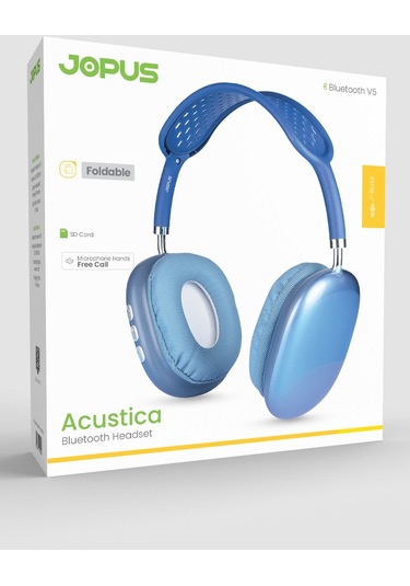 Jopus Acustica Mikrofonlu Bluetooth Kulak Üstü Kulaklık