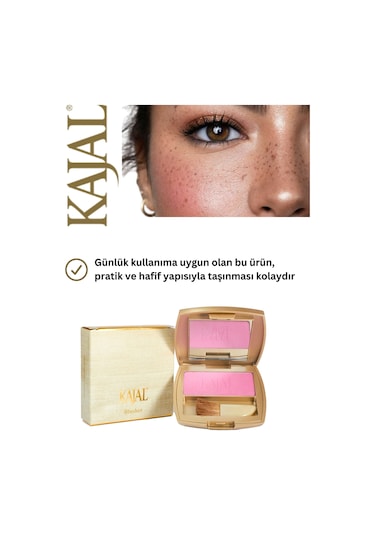 Kajal Burgundy Blusher 306