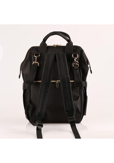 M&Y Go Anne Bebek Bakım Sırt Çantası 6610 Siyah