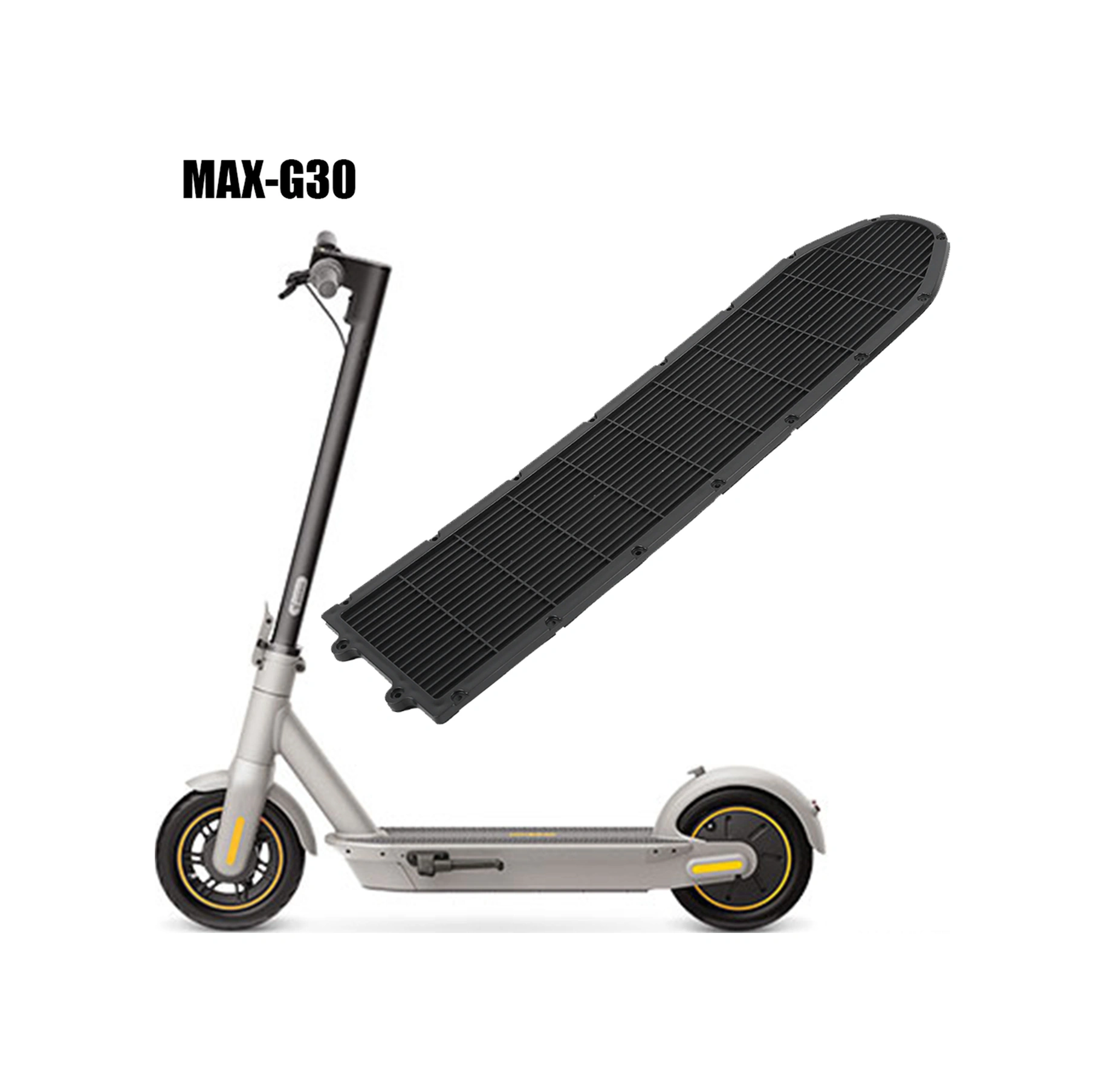 Vkemall Ninebot Max-g30 İçin Su Geçirmez Plastik Akü Tabanı, Dayanıklı, Kolay Kurulum, Scooter Aksesuarı