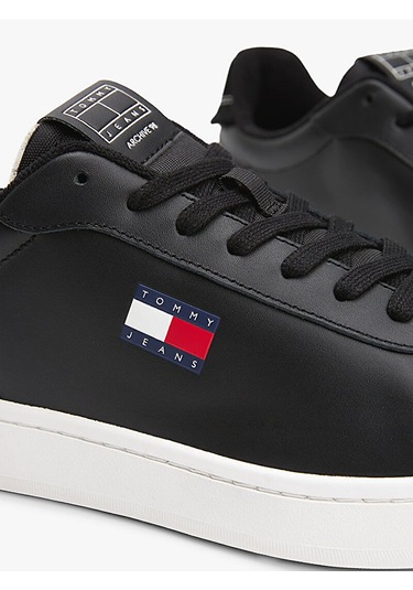 Tommy Hilfiger Erkek Sneaker Em0em01596bds Siyah