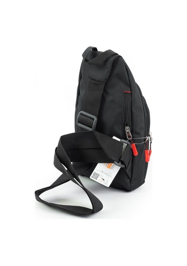 Seventeen Tek Omuz Askılı Çapraz Kadın Erkek Sırt Omuz Göğüs Çantası Bodybag Siyah Kırmızı 74 Kırmızı - Siyah