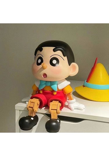 Kukla Pinokyo Masaüstü Araç Ev Dekorasyon Süsleme Biblo