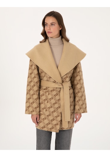 Pierre Cardin Kadın Bej Kaban 50314281-vr011 Bej