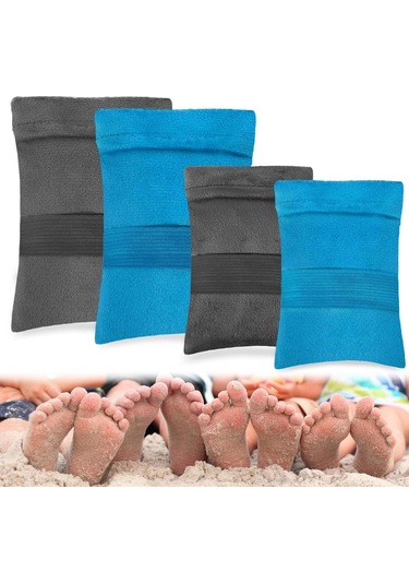 Suntek Kamp Temelleri Için Kum Silme Mitten Temizleme Gri