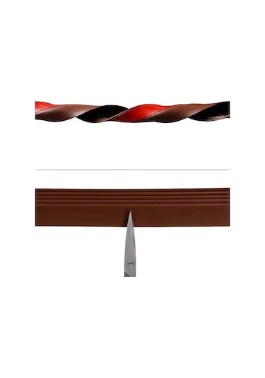 Chuangyinshop 36mm X 78.74inç Kahverengi Kendinden Yapışkanlı Kapı Contası, Ses Rüzgar Toz Böcek Yalıtım Bandı Diğer