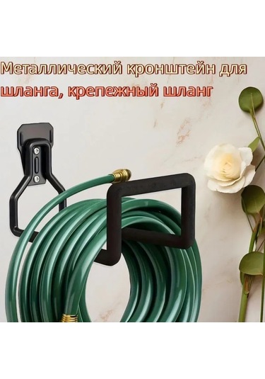 Xindoker Metal Boru Organizatörü, Çelik Konstruksiyon, Çok Amaçlı Kullanım, Kolay Kurulum, Bahçe Ve Garaj İçin Boru Saklama Aleti Siyah