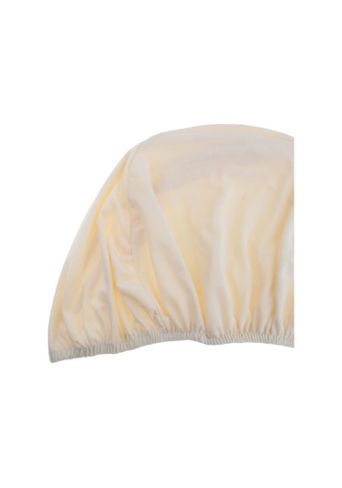 Suntek Yuvarlak Tabak Sandalye Kılıfı Yumuşak Yıkanabilir Bej