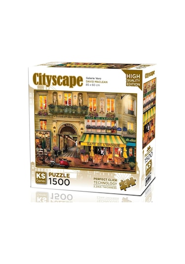Ks Games 1500 Parça Galeri Vero Puzzle - David Maclean