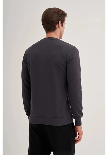 Cazador 3 İplik Erkek Antrasit Sweatshirt 5222 Antrasit