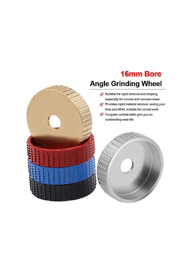 Xindoker 75mm Ahşap Şekillendirme Diski - Yüksek Karbon Çelik, Açılı Taşlama Ve El Matkabı İçin Mükemmel