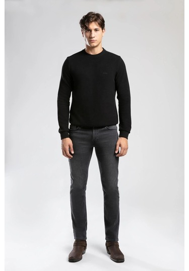 Lee Cooper Erkek Sweat 261 Lcm 241063 8101 Siyah Siyah