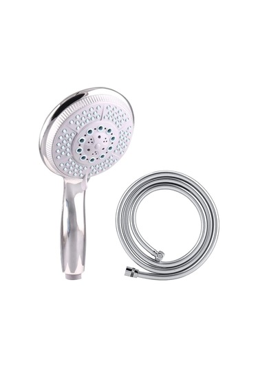 Lgq Plus 5 Fonksiyonlu Kaliteli Duş Başlığı + 5 Katmanlı Pvc Duş Krom