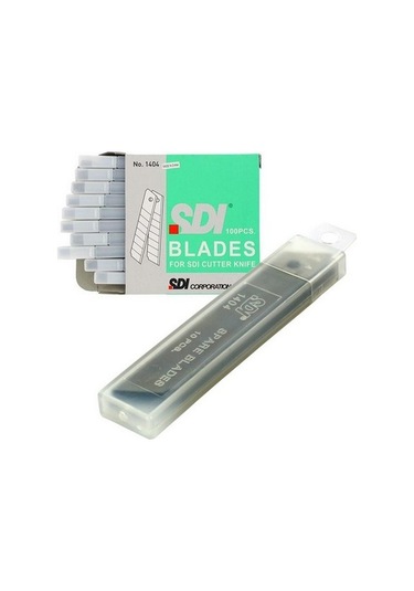 Sdı 1404 Maket Bıçağı Yedeği Geniş 10'Lu