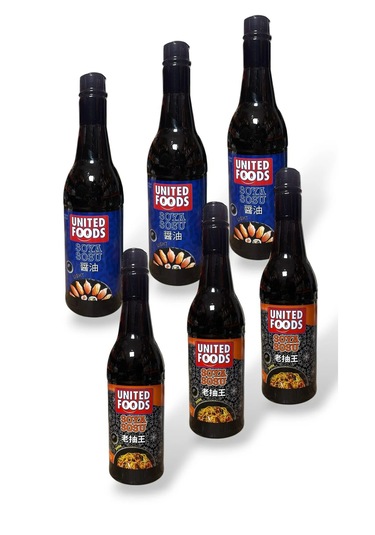 Soya Sosu Altılı Set 6x750 Ml 3x Koyu + 3x Az Tuzlu