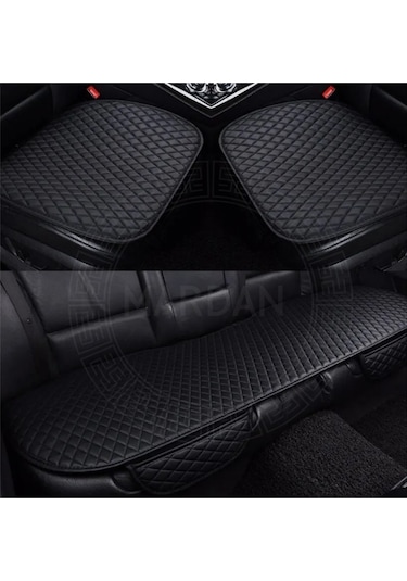 Suzukı Swıft Uyumlu Şark Serisi 3 Parça Deri Cepli Oto Minder Seti Deri