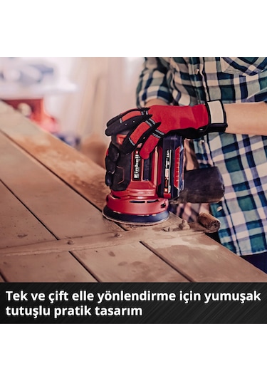 Einhell TE-RS 18 Li-Solo Akülü Eksantrik Zımpara - 4462010