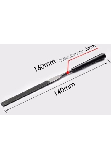 Çelik Eye Hugong 14 CM 4 MM Eğe Seti 10 Parça
