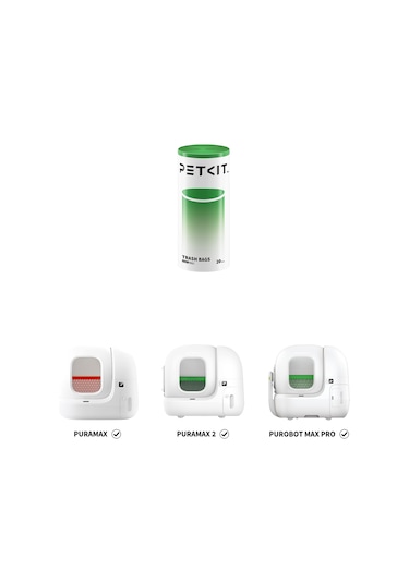 Petkit Max, Max 2 Ve Max Pro Modelleri İçin Dayanıklı Çöp Torbası