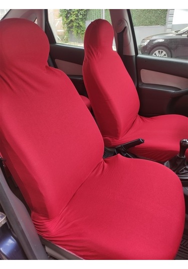 Üniversal Yazısız Kırmızı Oto Atlet Servis Kılıfı 4 Parça Ser-000