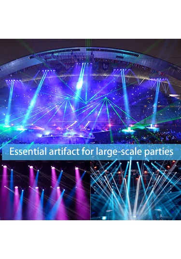 Youtek 36 Led Renkli Sahne Işığı 36w Sesli Kontrol İle Bar Düğün Gösteri Par Işık Siyah 110v Abd Tipi Siyah