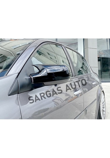 Renault Megane 2 Batman Ayna Kapağı Yarasa Ayna Piano Black Plastik