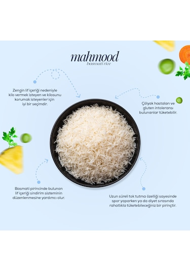 Mahmood Rice Basmati Pirinç 900 G