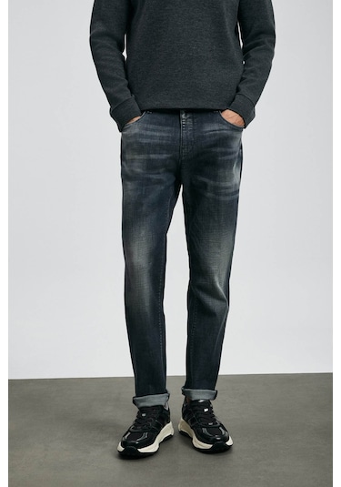 Lufian Hegel Gri Erkek Jean Pantolon 112200265 Gri