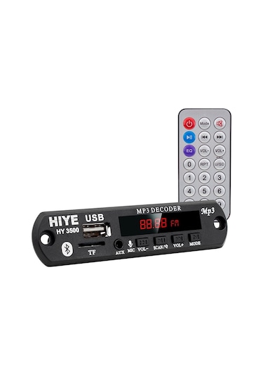Mikrofonlu Bluetooth Araç Kiti 12 Volt Usb/sd/tf Dönüştürücü N11.445