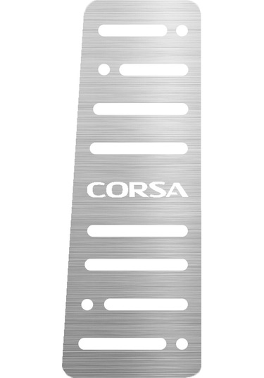 Opel Corsa D 2006-13 Ayak Dinlendirme Pedalı Krom Ayak Dayama Pedalı